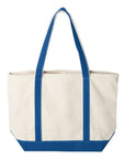 Liberty Bags Carmel Classic XL Cotton Canvas Resort Tote 8872