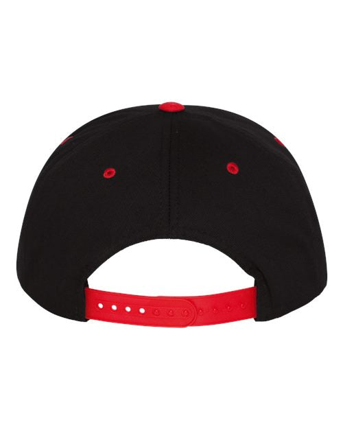 YP Classics Five-Panel Cotton Twill Snapback Cap 6007