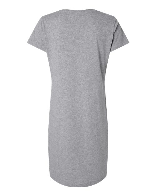 LAT Women's Fine Jersey V-Neck Coverup 3522