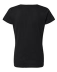 LAT Women's Fine Jersey V-Neck Tee 3507