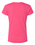 LAT Women's Fine Jersey V-Neck Tee 3507