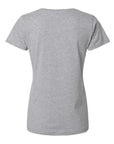 LAT Women's Fine Jersey V-Neck Tee 3507