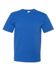 Bayside Unisex USA-Made Midweight Pocket T-Shirt 5070