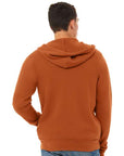 BELLA + CANVAS Unisex Sponge Fleece Full-Zip Hoodie Sweatshirt 3739