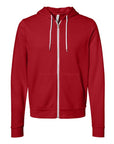 BELLA + CANVAS Unisex Sponge Fleece Full-Zip Hoodie Sweatshirt 3739