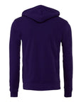 BELLA + CANVAS Unisex Sponge Fleece Full-Zip Hoodie Sweatshirt 3739