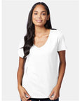 Hanes Women's Perfect-T V-Neck T-Shirt S04V