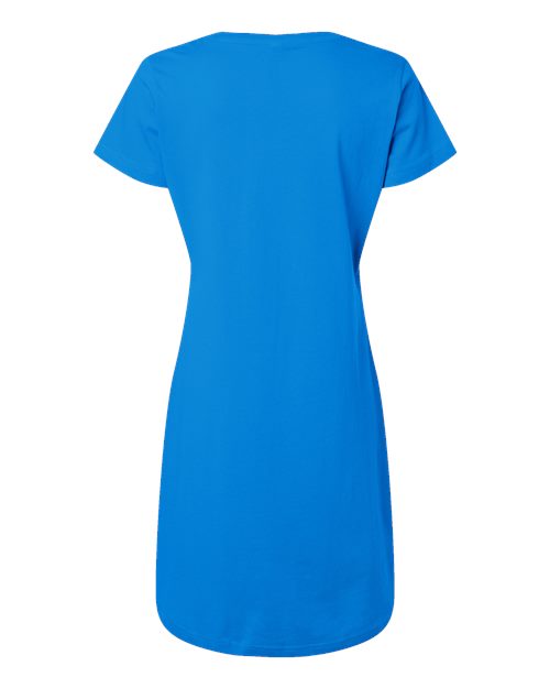 LAT Women's Fine Jersey V-Neck Coverup 3522