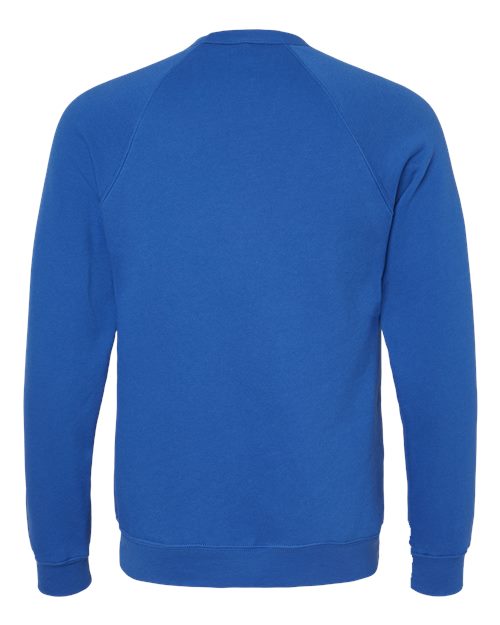 BELLA + CANVAS Unisex Sponge Fleece Raglan Crewneck Sweatshirt 3901
