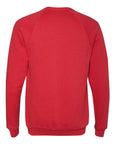 BELLA + CANVAS Unisex Sponge Fleece Raglan Crewneck Sweatshirt 3901