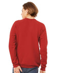 BELLA + CANVAS Unisex Sponge Fleece Raglan Crewneck Sweatshirt 3901