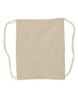 Liberty Bags Canvas Drawstring Backpack 8875