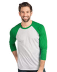 Next Level Unisex Triblend Three-Quarter Raglan T-Shirt 6051
