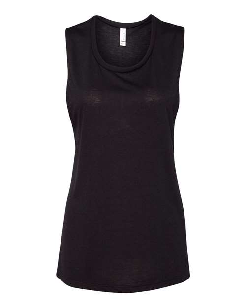 BELLA + CANVAS Women's Flowy Scoop Muscle Tank 8803