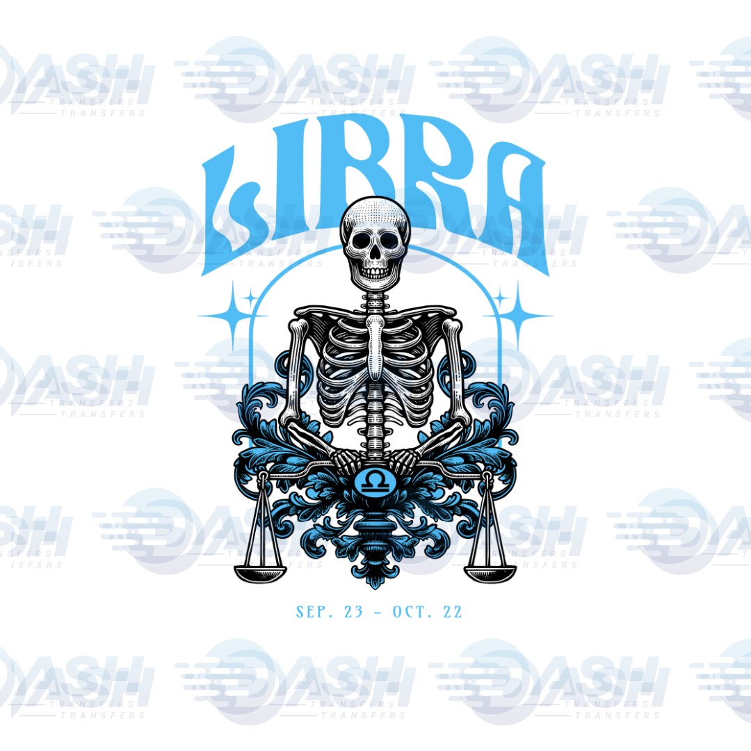 22x48 Inches Libra Zodiac Gang sheet