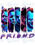 22x48 Inches Halloween Gang sheet