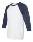 BELLA + CANVAS Unisex Three-Quarter Sleeve Baseball Tee 3200