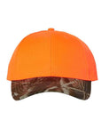 Kati Solid Crown with Camo Bill Cap LC25