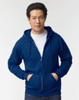 Gildan Unisex Heavy Blend™ Full-Zip Hooded Sweatshirt 18600