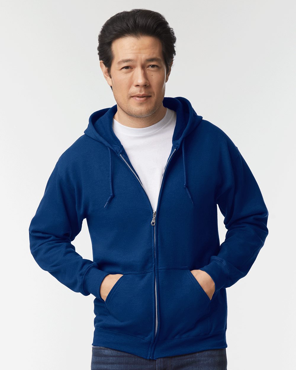 Gildan Unisex Heavy Blend™ Full-Zip Hooded Sweatshirt 18600
