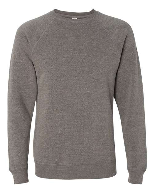Independent Trading Co. Unisex Special Blend Raglan Crewneck Sweatshirt PRM30SBC