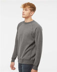 Independent Trading Co. Unisex Special Blend Raglan Crewneck Sweatshirt PRM30SBC
