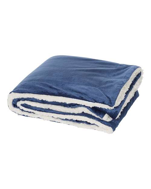 Alpine Fleece Micro Mink Sherpa Blanket 8712