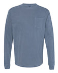 Comfort Colors Unisex Garment-Dyed Heavyweight Long Sleeve Pocket T-Shirt 4410