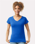 Gildan Women's Softstyle® V-Neck T-Shirt 64V00L