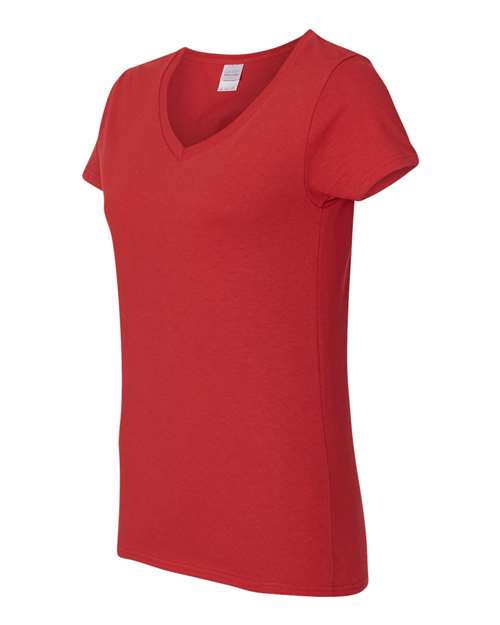 Gildan Women's Heavy Cotton™ V-Neck T-Shirt 5V00L