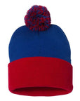 Sportsman 12" Pom-Pom Cuffed Beanie SP15