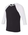 BELLA + CANVAS Unisex Three-Quarter Sleeve Baseball Tee 3200