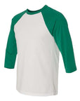 BELLA + CANVAS Unisex Three-Quarter Sleeve Baseball Tee 3200