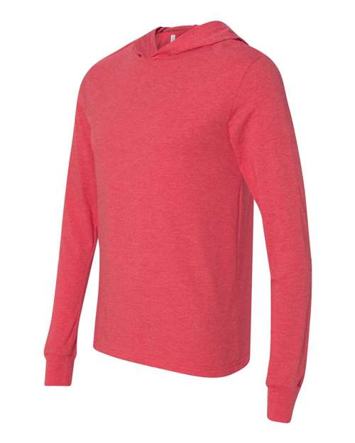 BELLA + CANVAS Unisex Jersey Hooded Long Sleeve Tee 3512