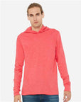 BELLA + CANVAS Unisex Jersey Hooded Long Sleeve Tee 3512