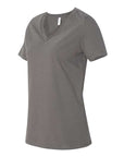 BELLA + CANVAS Women’s Relaxed Jersey V-Neck Tee 6405