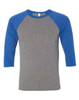 BELLA + CANVAS Unisex Three-Quarter Sleeve Baseball Tee 3200