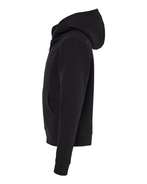 Independent Trading Co. Youth Midweight Full-Zip Hooded Sweatshirt SS4001YZ
