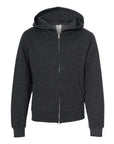 Independent Trading Co. Youth Midweight Full-Zip Hooded Sweatshirt SS4001YZ