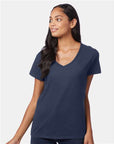 Hanes Women's Perfect-T V-Neck T-Shirt S04V