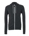 BELLA + CANVAS Unisex Sponge Fleece Full-Zip Hoodie Sweatshirt 3739