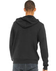 BELLA + CANVAS Unisex Sponge Fleece Full-Zip Hoodie Sweatshirt 3739