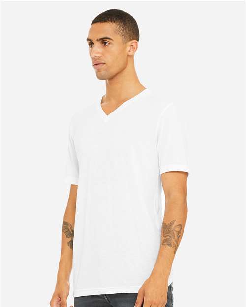 BELLA + CANVAS Unisex Triblend V-Neck Tee 3415