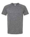 BELLA + CANVAS Men's Heather CVC Raglan Tee 3201