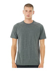 BELLA + CANVAS Men's Heather CVC Raglan Tee 3201