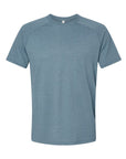 BELLA + CANVAS Men's Heather CVC Raglan Tee 3201