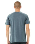 BELLA + CANVAS Men's Heather CVC Raglan Tee 3201