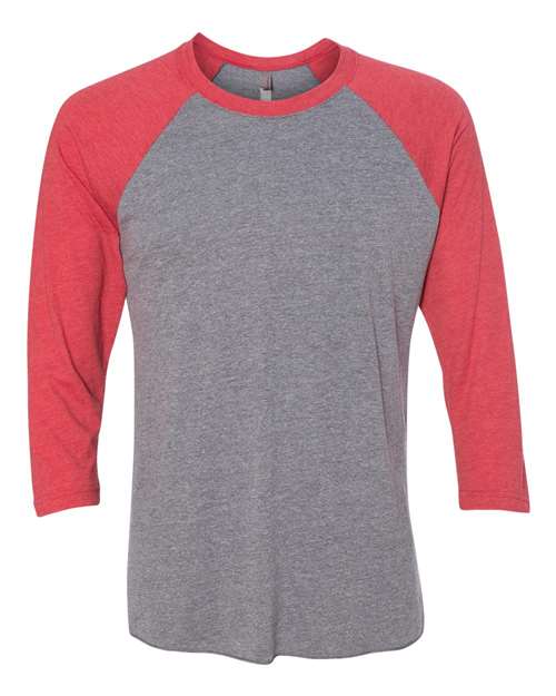 Next Level Unisex Triblend Three-Quarter Raglan T-Shirt 6051