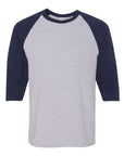 Gildan Unisex Heavy Cotton™ Raglan Three-Quarter Sleeve T-Shirt 5700