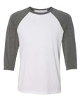 BELLA + CANVAS Unisex Three-Quarter Sleeve Baseball Tee 3200